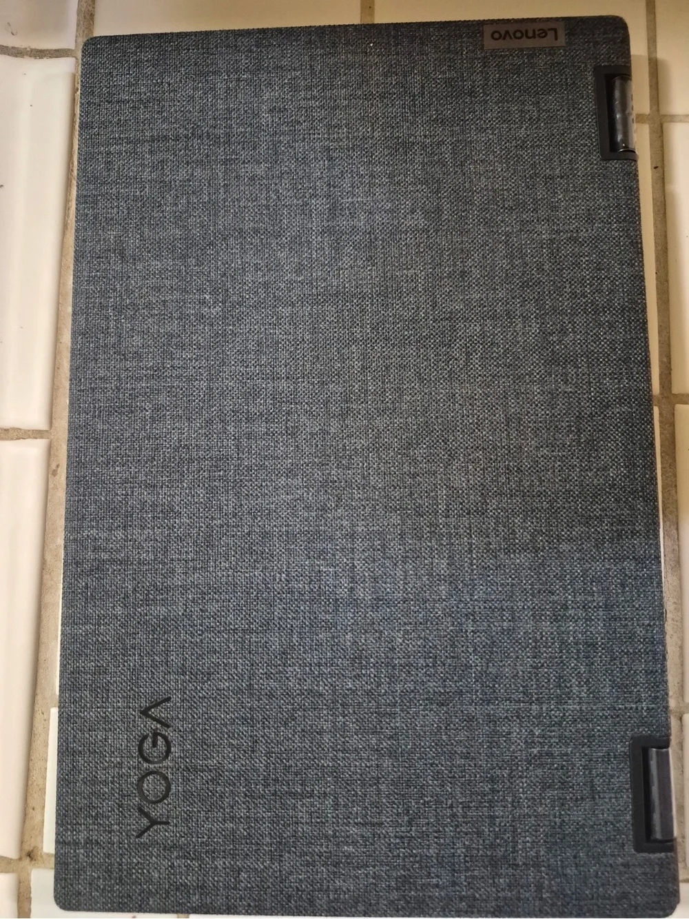 Lenovo Laptop in Dark Gray with Black Keyboard